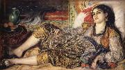 Pierre Renoir Odalisque or Woman of Algiers oil painting artist